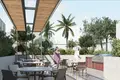 Complexe résidentiel New residence Golf Vista Heights with a swimming pool and lounge areas, Dubai Sports City, Dubai, UAE
