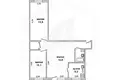 Apartamento 3 habitaciones 57 m² Brest, Belarús