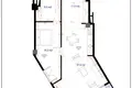 Квартира 2 комнаты 96 м² Тбилиси, Грузия