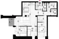 3 bedroom apartment 92 m² Riga, Latvia