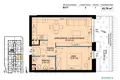 Wohnung 2 zimmer 44 m² Posen, Polen