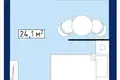 Студия 1 комната 29 м² Батуми, Грузия