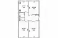 Квартира 3 комнаты 63 м² Мухавецкий сельский Совет, Беларусь
