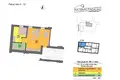 1 bedroom apartment 45 m² Riga, Latvia
