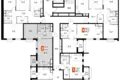 Mieszkanie 2 pokoi 50 m² Razvilka, Rosja