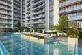 Wohnkomplex New Ruby Residence with swimming pools and fitness areas, JVC, Dubai, UAE