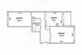 Квартира 2 комнаты 54 м² Мухавецкий сельский Совет, Беларусь