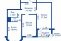 2 room apartment 62 m² Minsk, Belarus