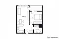 Wohnung 2 zimmer 54 m² Warschau, Polen
