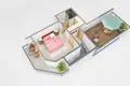 Penthouse 2 zimmer 129 m² Cabarete, Dominikanische Republik