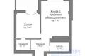 Apartamento 2 habitaciones 36 m² en Minsk, Belarús