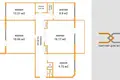 Квартира 4 комнаты 88 м² Осиповичи, Беларусь