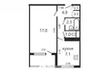 1 bedroom apartment 33 m² Minsk, Belarus
