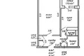 Apartamento 1 habitación 35 m² Minsk, Belarús
