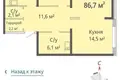 Mieszkanie 3 pokoi 87 m² Odessa, Ukraina