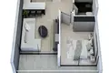 Appartement 1 chambre 70 m² Erdemli, Turquie