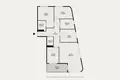 Квартира 4 комнаты 104 м² Варшава, Польша