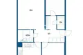 Appartement 3 chambres 74 m² Vaasa sub region, Finlande