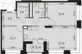 Wohnung 3 zimmer 65 m² Moskau, Russland