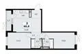 3 room apartment 61 m² Kommunarka, Russia