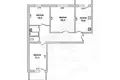 Appartement 3 chambres 76 m² Kobryn, Bélarus