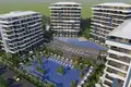 Residential complex New residence with swimming pools, an aquapark and a private beach at 580 meters from the sea, Alanya, Turkey