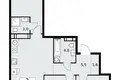 Appartement 3 chambres 80 m² Kommunarka, Russie
