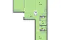 3 room apartment 81 m² Minsk, Belarus