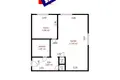 Wohnung 1 zimmer 30 m² Minsk, Belarus