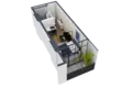 1 room studio apartment 28 m² Batumi, Georgia