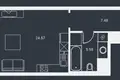 Mieszkanie 1 pokój 38 m² Ryga, Łotwa