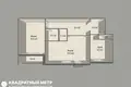 2 room apartment 57 m² Hrodna, Belarus