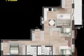 4 room apartment 86 m² Kalodziscanski sielski Saviet, Belarus