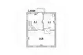 House 48 m² Znamienski sielski Saviet, Belarus
