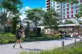 Complexe résidentiel Residence with a garden and co-working areas in front of the metro station, Istanbul, Turkey