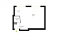Apartamento 1 habitación 34 m² Varsovia, Polonia