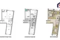 Квартира 3 комнаты 90 м² Минск, Беларусь