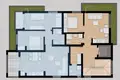 Квартира 3 комнаты 77 м², Черногория