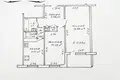 Квартира 2 комнаты 47 м² Минск, Беларусь