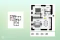 2 room apartment 72 m² Riga, Latvia