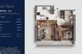 Квартира 2 комнаты 66 м² Сарыер, Турция