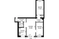 Квартира 3 комнаты 57 м² Минск, Беларусь
