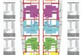 Квартира 1 комната 49 м² Аланья, Турция