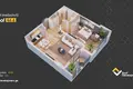 Квартира 2 комнаты 47 м² Тбилиси, Грузия