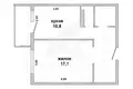 Apartamento 1 habitación 42 m² Brest, Belarús
