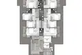 1 bedroom apartment 57 m² Mahmutlar, Turkey