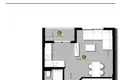 Mieszkanie 1 pokój 50 m² Celuga, Czarnogóra