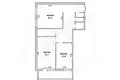 2 room apartment 86 m² Brest, Belarus