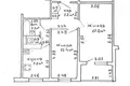 2 room apartment 47 m² Minsk, Belarus