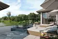 Wohnkomplex Complex of villas with swimming pools and jacuzzis directly on Bang Tao Beach, Phuket, Thailand